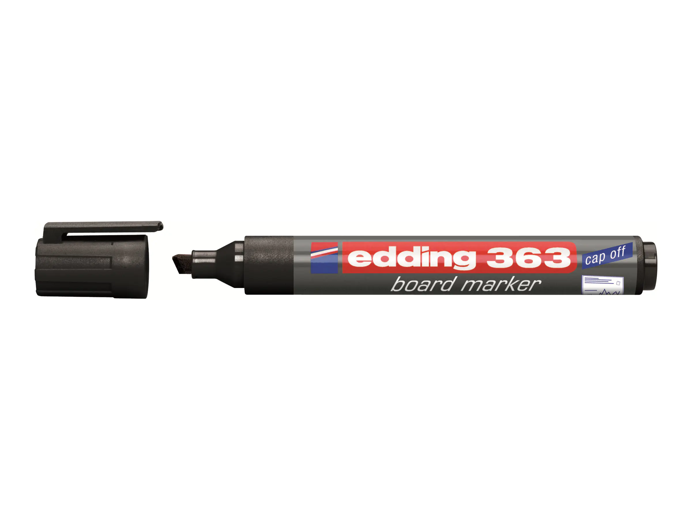 EDDING 363 board - Marker - für Tafel - Schwarz 4-363001