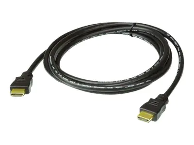 ATEN - HDMI mit Ethernetkabel - HDMI (M) bis HDMI (M) - 5 m - abgeschirmt - Schwarz