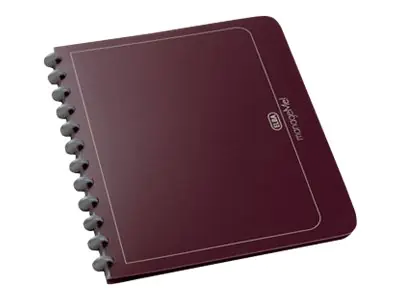 Oxford Ringmappe manageMe 100205609 DIN A4 PP bordeaux +25Hüllen