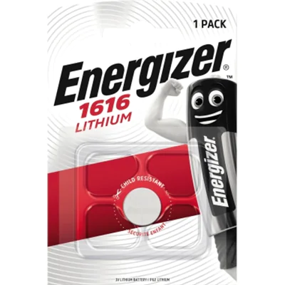 Energizer CR1616, Einwegbatterie, CR1616, Lithium, 3 V, 1 Stück(e) E300163700