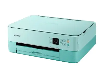 Canon PIXMA TS5353a - Multifunktionsdrucker - Farbe - Tintenstrahl - 216 x 297 mm (Original) - A4/Legal (Medien) - bis zu 13 Seiten/Min. (Drucken) - 200 Blatt - USB 2.0, Wi-Fi(n) - grün