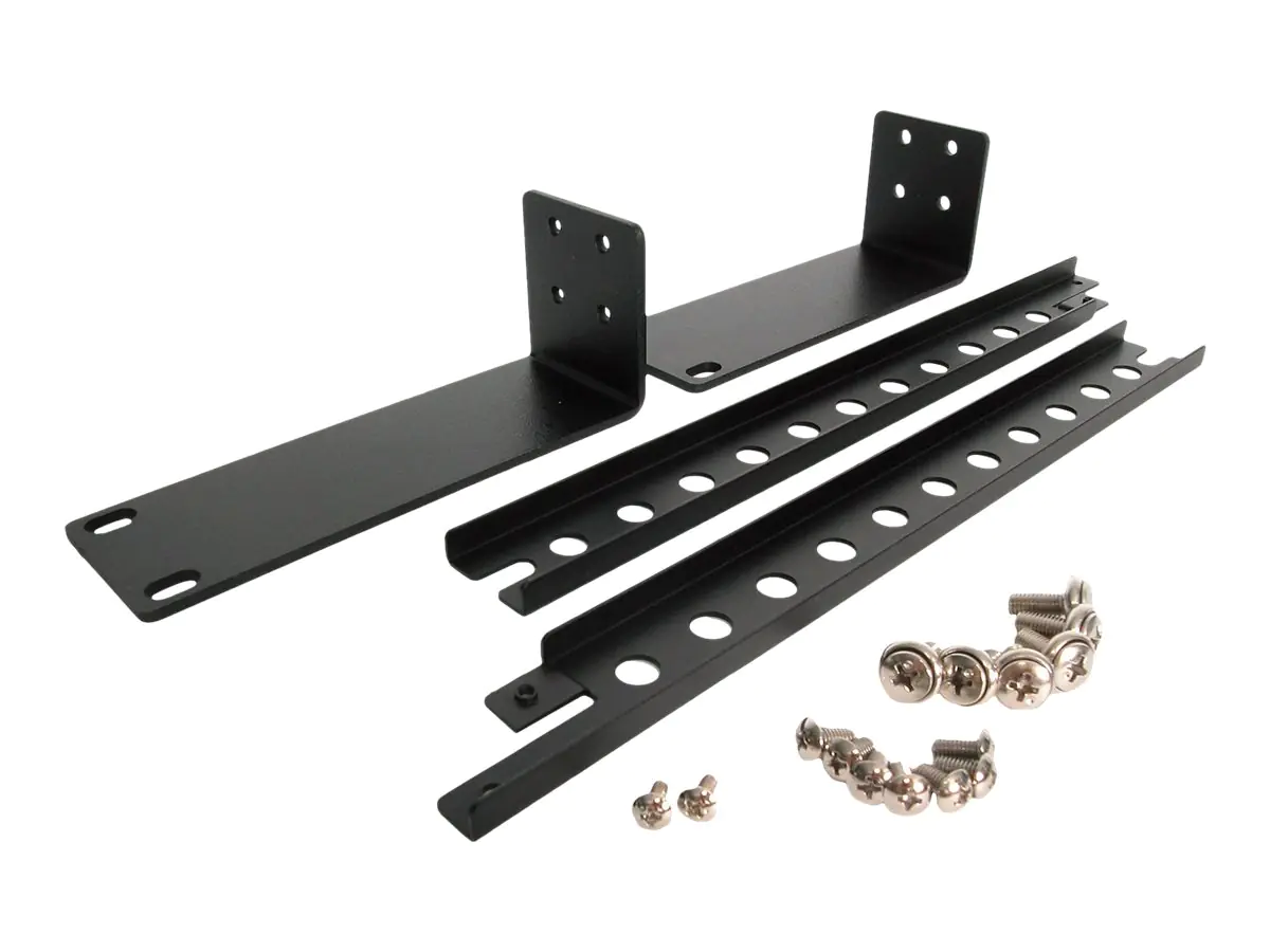 StarTech 1HE Rack-Montage Halterungen für KVM Switch (SV431 Serie) - Rack-Halterungs-Kit - 1U - für P/N: SV231DPU34K, SV431DHD4KU, SV431DPDDUA2, SV431DPU3A2, SV431DPUA2, SV431HDU3A2