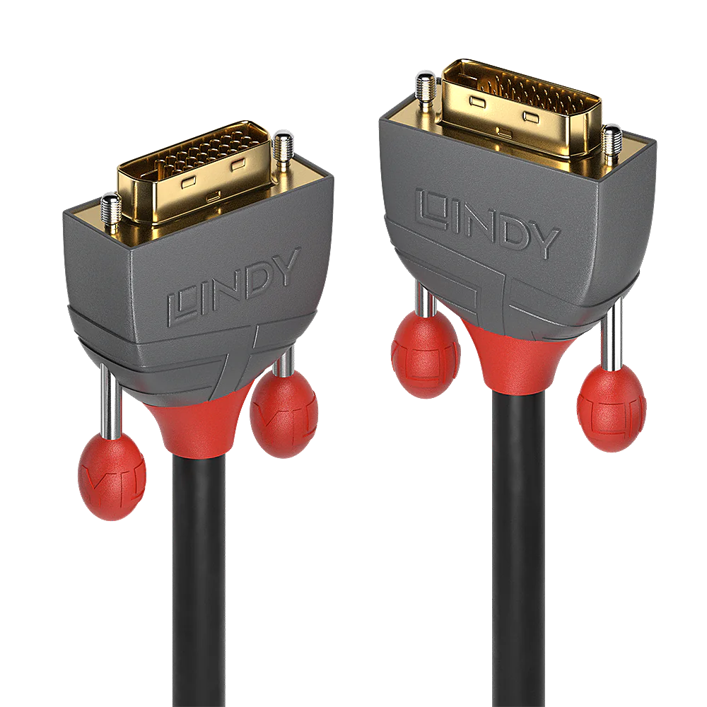 Lindy Anthra Line - DVI-Kabel - Dual Link - DVI-D (M)