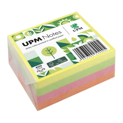 UPM Notes Haftnotizen Brilliantmix farbsortiert 5654-39PG