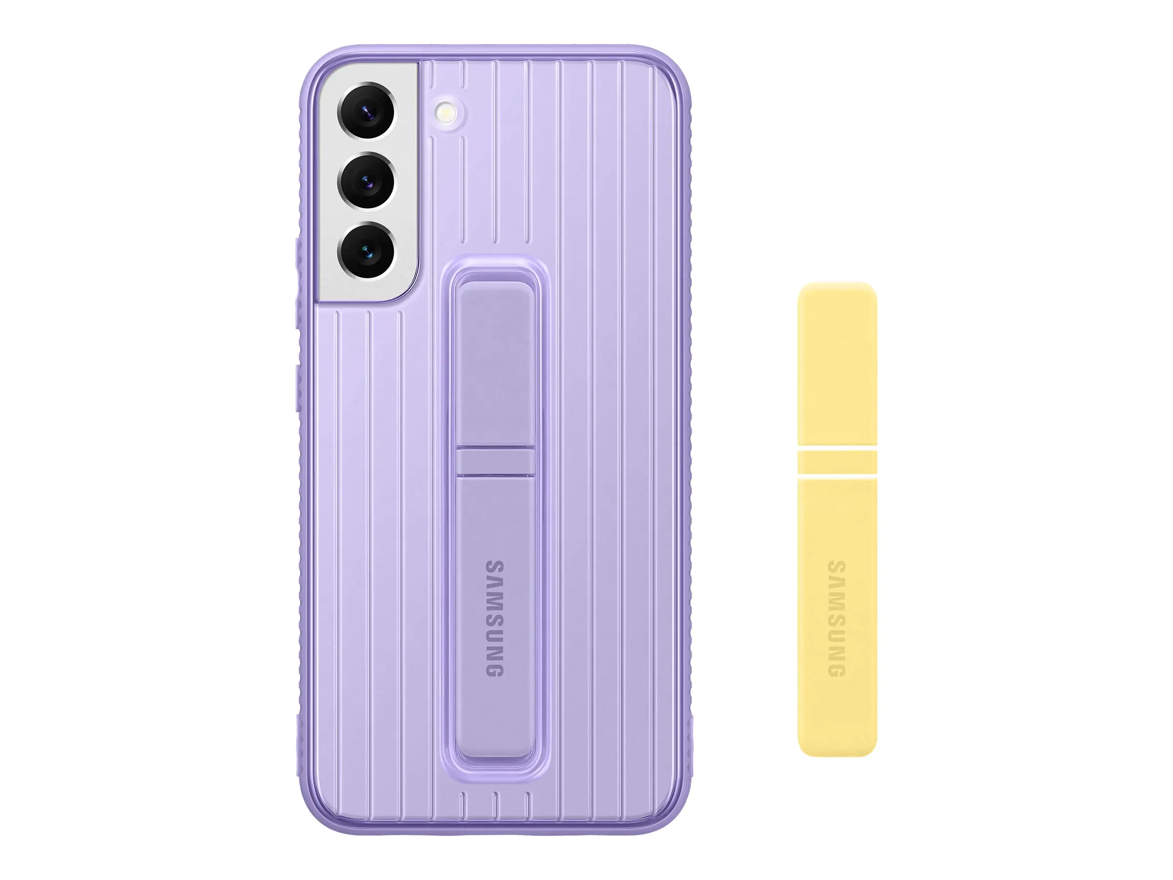Samsung EF-RS906 - Hintere Abdeckung für Mobiltelefon - Polycarbonat, Gummi - fresh lavender - für Galaxy S22+