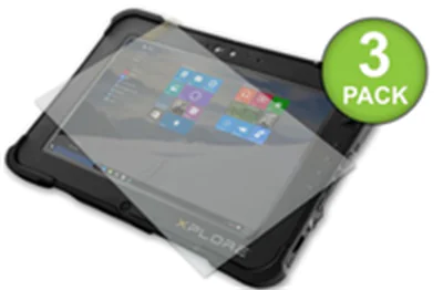 Zebra - Schutzhülle für Tablet-PC-Display (Packung mit 3) - für XSLATE L10