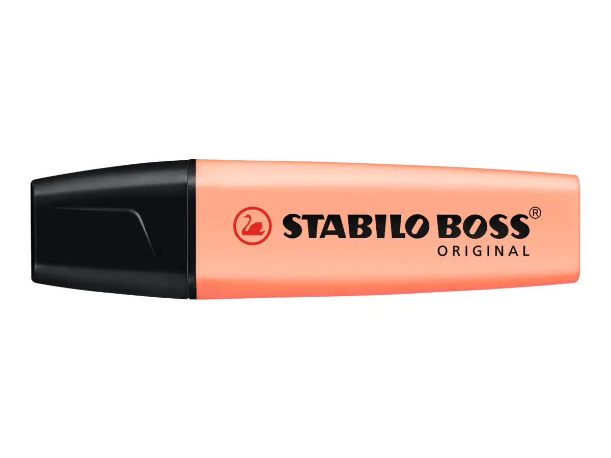 STABILO BOSS ORIGINAL - Textmarker - cremig pfirsichfarben 70/126