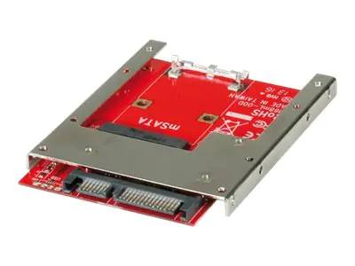 Roline - Laufwerksschachtadapter - 2,5" zu mSATA (6,4 cm zu mSATA)