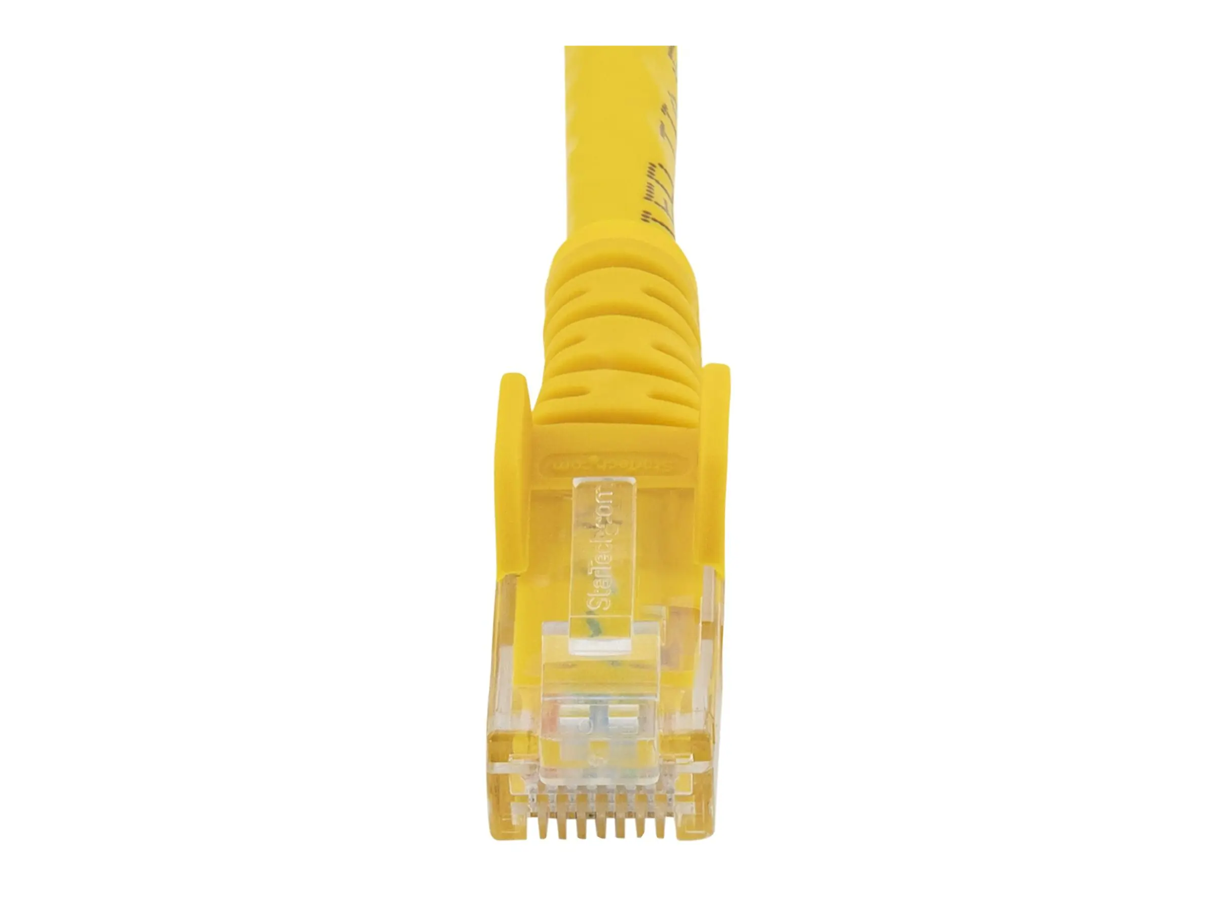 StarTech Cat6 Snagless RJ45 Netzwerkkabel - 10m - Orange - Cat 6 Ethernet UTP Kabel 10 Meter - Patch-Kabel - RJ-45 (M) bis RJ-45 (M) - 10 m - CAT 6 - geformt, ohne Haken - Gelb