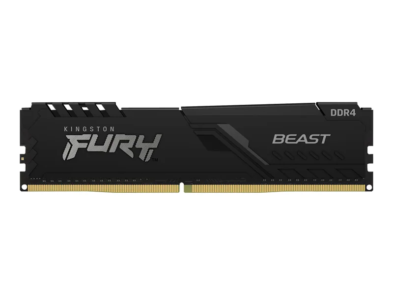 Kingston FURY Beast - DDR4 - Kit - 32 GB: 2 x 16 GB - DIMM 288-PIN - 3600 MHz / PC4-28800 - CL18 - 1.35 V - ungepuffert - non-ECC - Schwarz Kingston FURY Beast - DDR4 - Kit - 32 GB: 2 x 16 GB - DIMM 288-PIN - 3600 MHz / PC4-28800 - CL18 - 1.35 V - ungepuffert - non-ECC - Schwarz