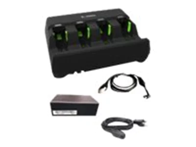 Zebra 4-Slot Battery Charger Kit - Batterieladegerät - für Symbol LI3608; Digital Scanner DS3608, DS3678; Zebra DS3608, DS3678, LI3608, LI3678 Zebra 4-Slot Battery Charger Kit - Batterieladegerät - für Symbol LI3608; Digital Scanner DS3608, DS3678; Zebra DS3608, DS3678, LI3608, LI3678