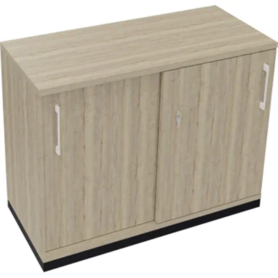 Schiebetürenschrank 2OH B1000xT442xH781mm an/Eiche Natur Schiebetürenschrank 2OH B1000xT442xH781mm an/Eiche Natur