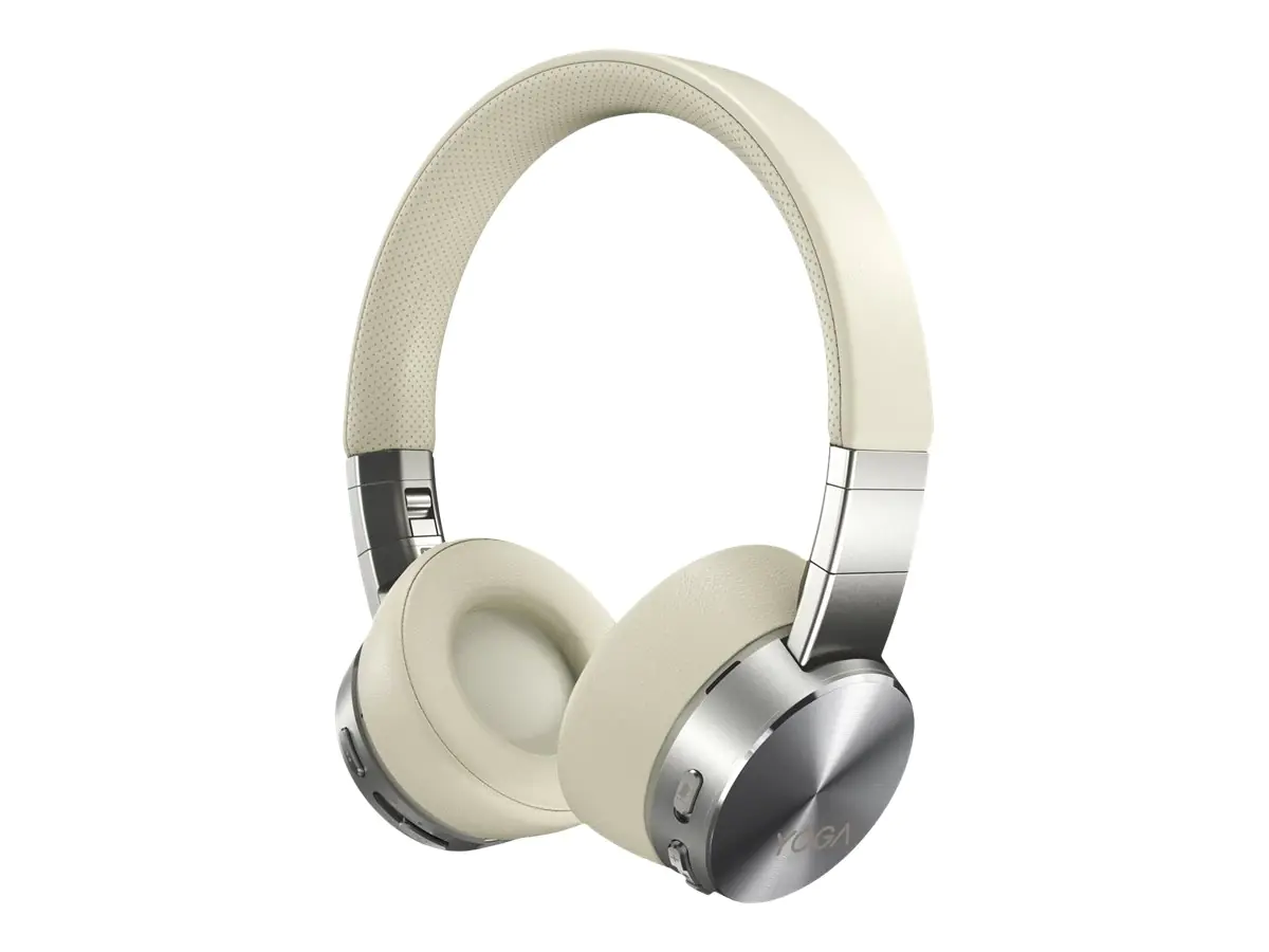 Lenovo Yoga - Kopfhörer mit Mikrofon - On-Ear - Bluetooth - kabellos - aktive Rauschunterdrückung - Mica