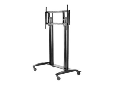 Peerless SmartMount SR598-HUB2 - Wagen - für interaktives flaches Paneel - Aluminium - Schwarz - Bildschirmgröße: 140-249 cm (55"-98") - für Microsoft Surface Hub 2S 85"