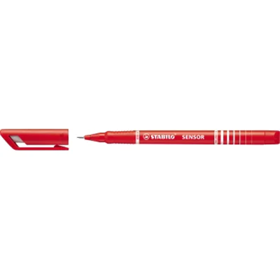STABILO Fineliner SENSOR 189/40 0,3mm rot