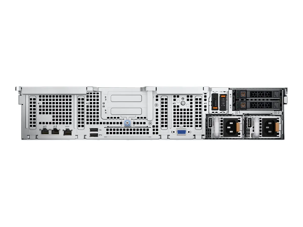 Dell PowerEdge R750xs - Server - Rack-Montage - 2U - zweiweg - 1 x Xeon Gold 5318Y / 2.1 GHz - RAM 32 GB - SAS - Hot-Swap 8.9 cm (3.5") Schacht/Schächte - SSD 480 GB - keine Grafiken - 1GbE, 10GbE - kein Betriebssystem - Monitor: keiner - Schwarz - BTP -