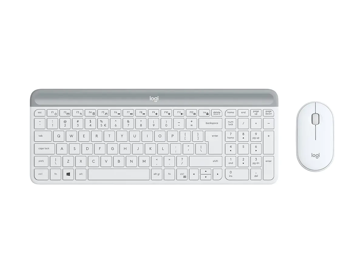 Logitech Slim Wireless Combo MK470 - Tastatur-und-Maus-Set 920-009205