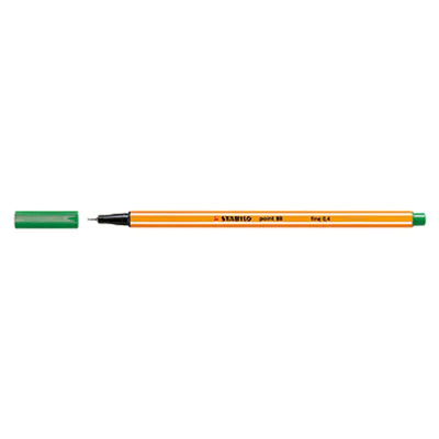 STABILO Fineliner point 88 88/36 0,4mm grün