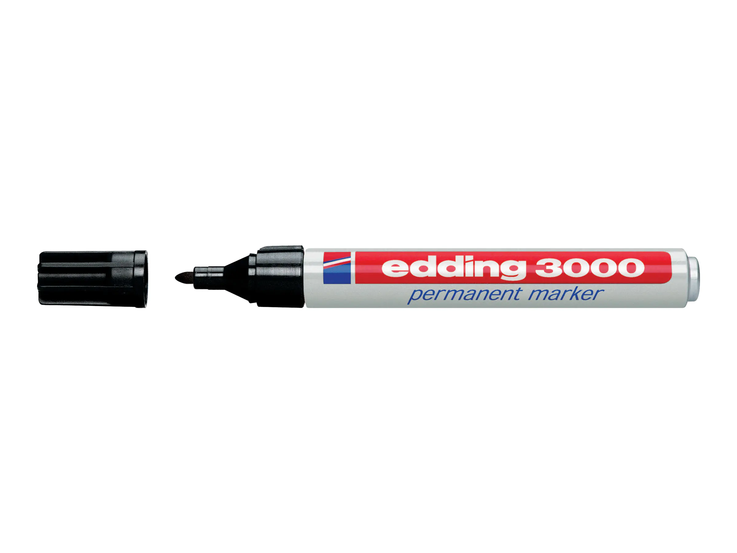 edding Permanentmarker 3000 4-3000001 1,5-3mm Rundspitze sw