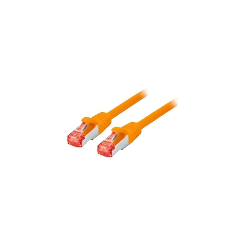 exertis Connect - Patch-Kabel - RJ-45 (M) zu RJ-45 (M) - 3 m - SSTP-Kabel - CAT 6 - halogenfrei - orange exertis Connect - Patch-Kabel - RJ-45 (M) zu RJ-45 (M) - 3 m - SSTP-Kabel - CAT 6 - halogenfrei - orange