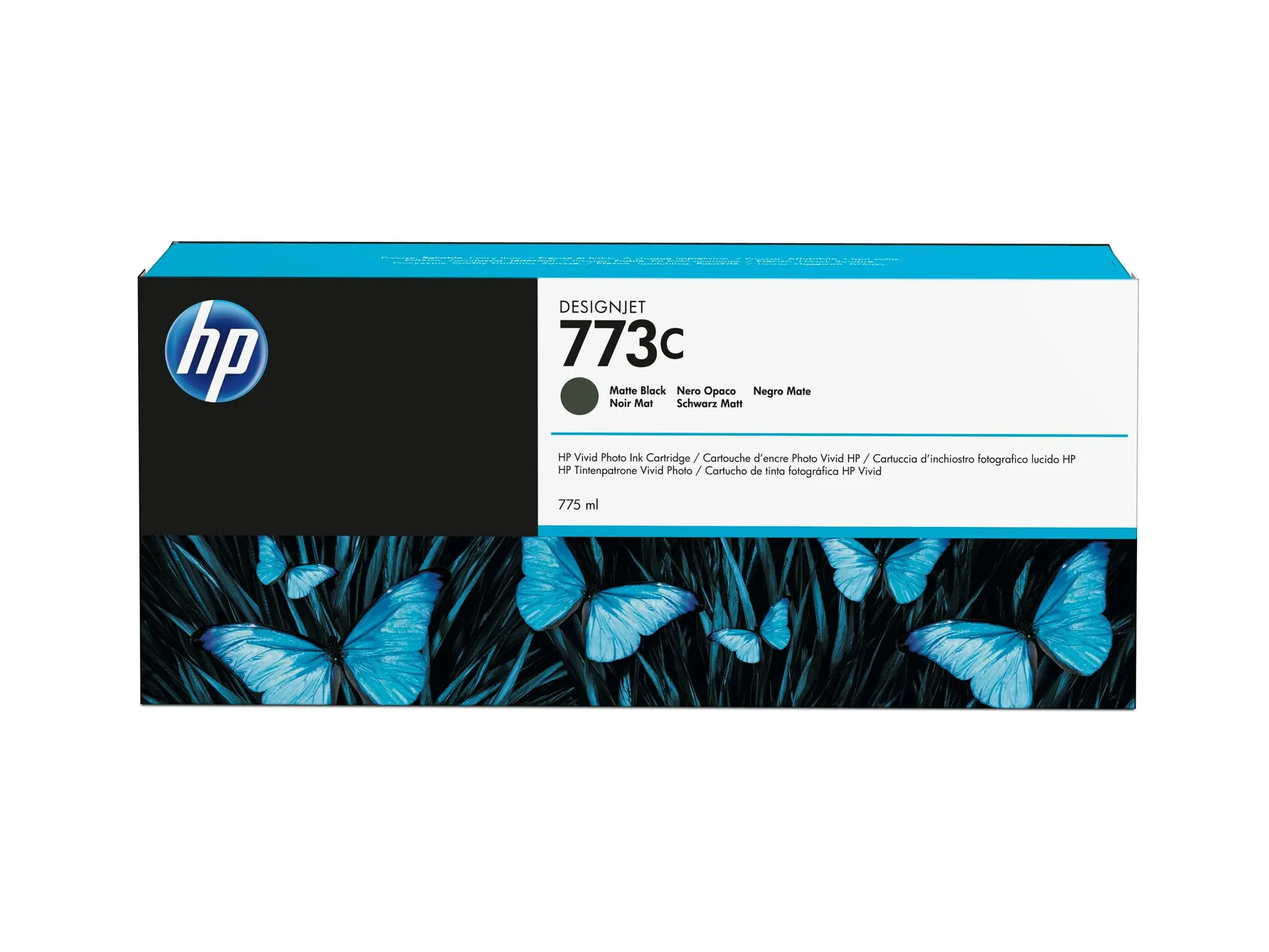 HP Tinte C1Q37A 773C mattschwarz 775 ml 1 Stück