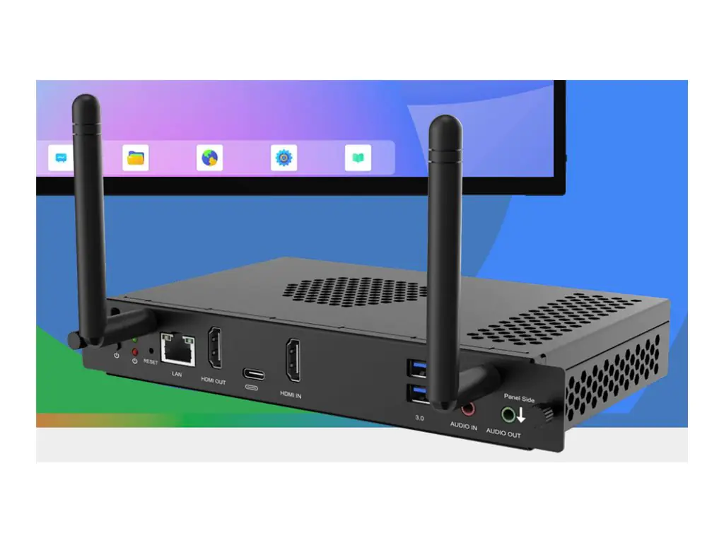 Avocor Modulares digitales Beschilderungsgerät - 8 GB RAM - 64 GB - Android 13 - 4K UHD (2160p)
