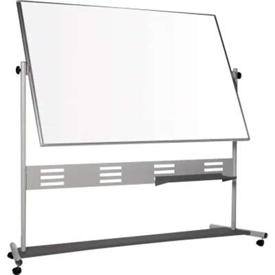 Bi-office Whiteboard QR5204GR mobil drehbar emailliert 120x90cm Bi-office Whiteboard QR5204GR mobil drehbar emailliert 120x90cm