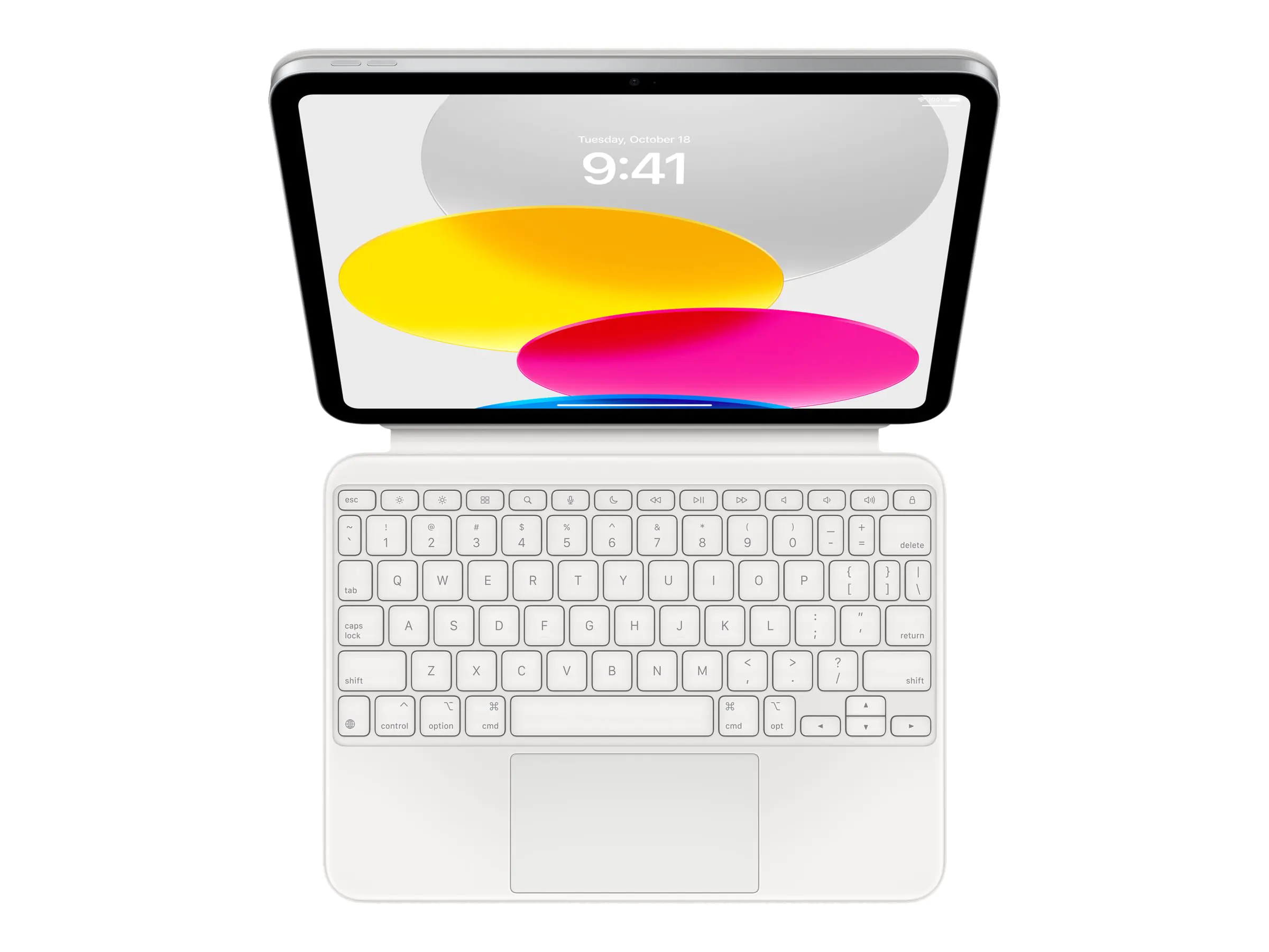 Apple Magic Keyboard Folio - Tastatur und Foliohülle - mit Trackpad - Apple Smart connector - QWERTZ - Deutsch - für iPad Wi-Fi (10. Generation) Apple Magic Keyboard Folio - Tastatur und Foliohülle - mit Trackpad - Apple Smart connector - QWERTZ - Deutsch - für iPad Wi-Fi (10. Generation)