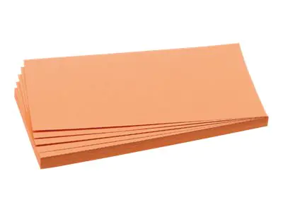 Franken GmbH FRANKEN - Moderationskarte - rechteckig - 9.5 x 20.5 cm - orange (Packung mit 500) UMZ 1020 05