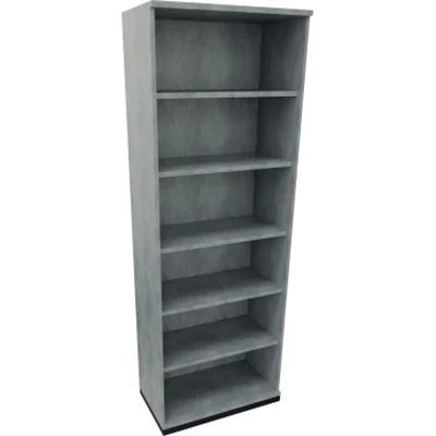 Regal 6OH B800xT442xH2221mm Anthrazit-Metallic/Beton hell