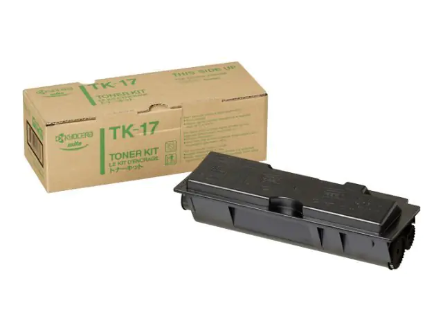 Kyocera TK 17 - Schwarz - Original - Tonersatz - für FS-1000, 1000+N100, 1010, 1010N100, 1050