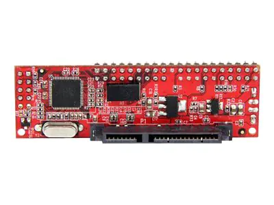 StarTech 40 Pin IDE PATA auf SATA Adapter für HDD / SSD / ODD - IDE zu 2,5 SATA / Optisches Laufwerk Konverter - Speicher-Controller - 1 Sender/Kanal - SATA 1.5Gb/s - Ultra ATA/133