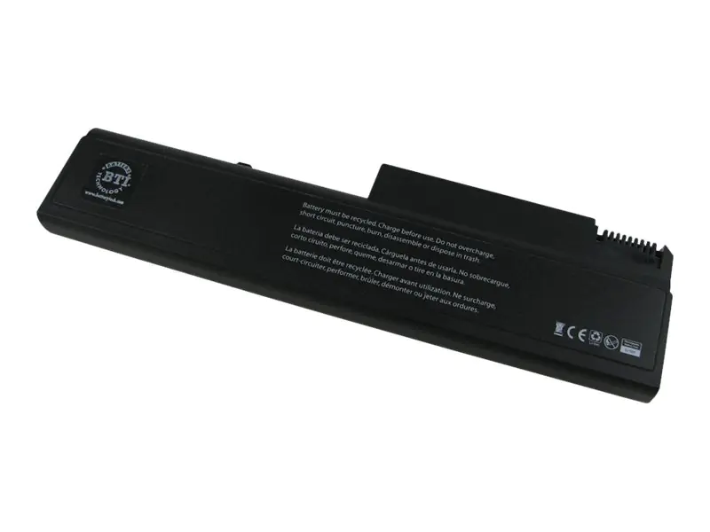 BTI - Laptop-Batterie (gleichwertig mit: HP KU531AA, HP 486296-001) - Lithium-Ionen - 6 Zellen - 5200 mAh - Schwarz - für HP 6530b, 6535b, 6730b, 6735b; EliteBook 6930p, 8440p, 8440w; Mobile Thin Client 4320t