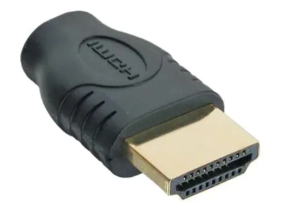 InLine - HDMI-Adapter - HDMI männlich zu 19 pin micro HDMI Type D weiblich InLine - HDMI-Adapter - HDMI männlich zu 19 pin micro HDMI Type D weiblich