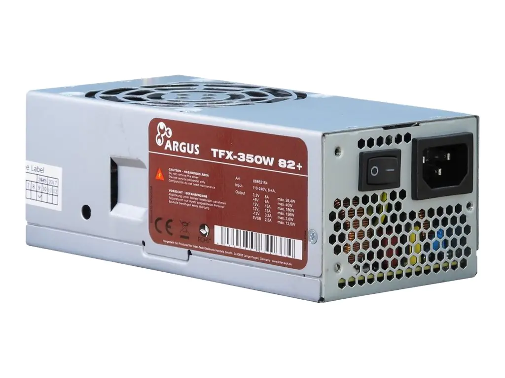 Argus TFX-350W - Netzteil (intern) - TFX12V - Wechselstrom 115/230 V - 350 Watt - aktive PFC