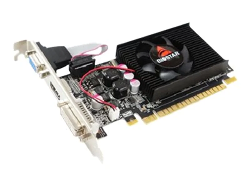 Biostar VN6103THX6 - Grafikkarten - GF GT 610 - 2 GB DDR3 - PCIe 2.0 x16 - DVI, D-Sub, HDMI