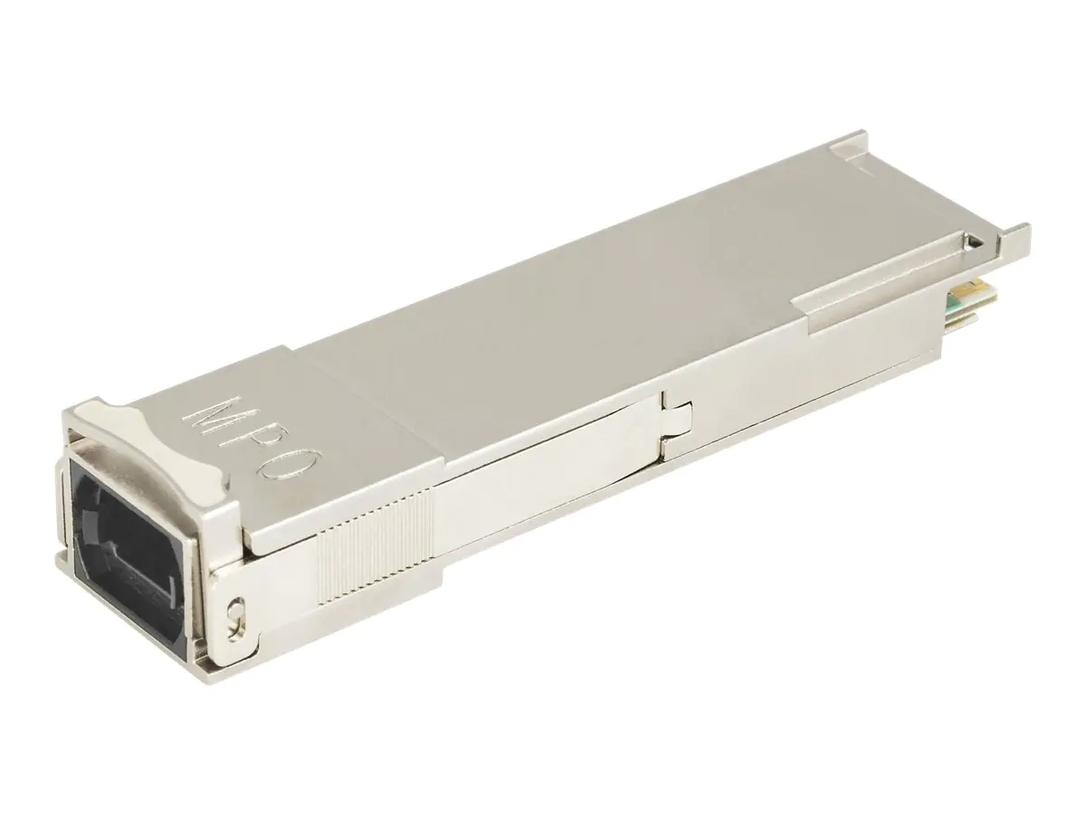 StarTech 40 Gigabit Fiber 40GBase-SR4 QSFP+ Transceiver Modul - Cisco QSFP-40G-SR4 kompatibel - MM MPO - 150 m - 850nm - QSFP+-Transceivermodul (gleichwertig mit: Cisco QSFP-40G-SR4) - 40 Gigabit LAN - 40GBASE-SR4 - MPO-Multi-Modus - bis zu 150 m - 850 nm
