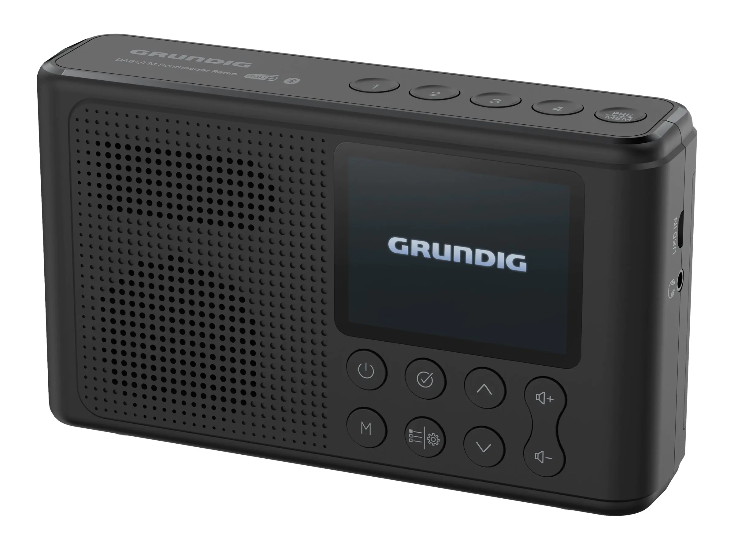 Grundig Music 6500 - Tragbares DAB-Radio - 2.5 Watt - Schwarz