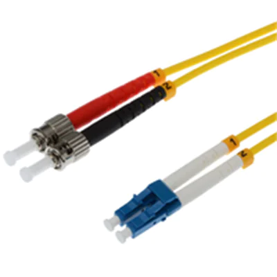 Helos - Patch-Kabel - ST Einzelmodus (M) zu LC Single-Modus (M) - 7.5 m - Glasfaser - Duplex - 9/125 Mikrometer - OS2 - Gelb Helos - Patch-Kabel - ST Einzelmodus (M) zu LC Single-Modus (M) - 7.5 m - Glasfaser - Duplex - 9/125 Mikrometer - OS2 - Gelb
