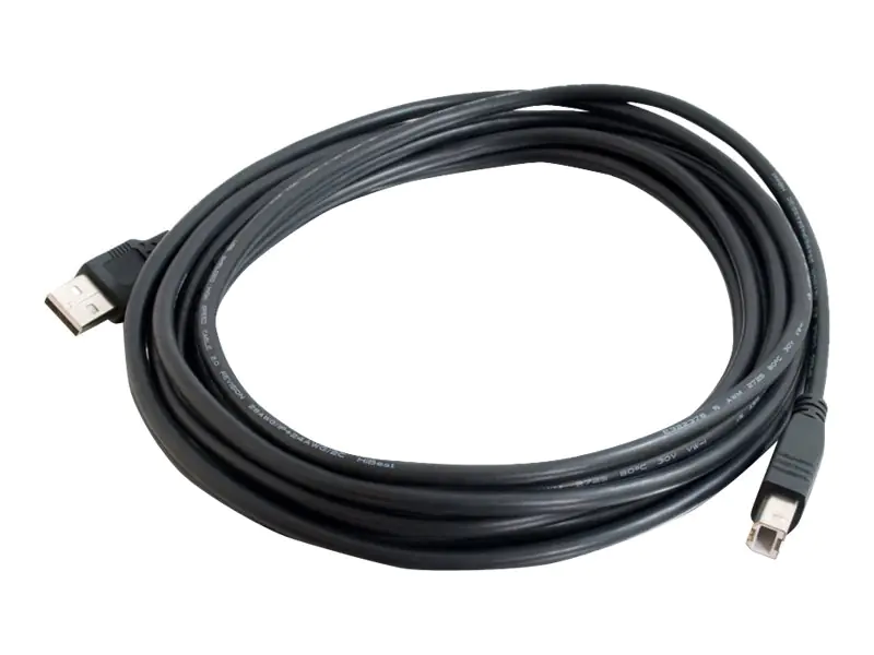 C2G 9.8ft USB A to USB B Cable - USB A to B Cable - USB 2.0 - Black - M/M - USB-Kabel - USB (M) zu USB Typ B (M) - USB 2.0 - 3 m - Schwarz