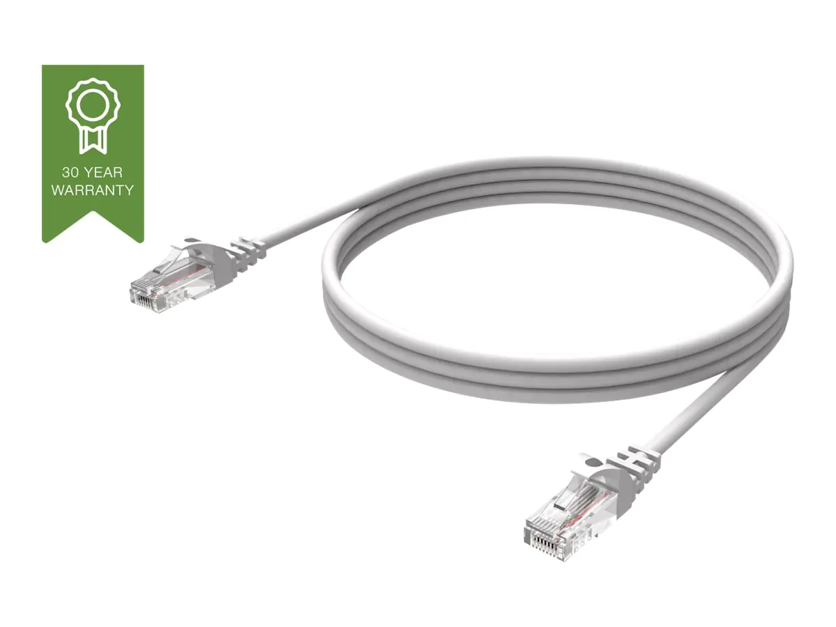 Vision Techconnect - Netzwerkkabel - RJ-45 (M) zu RJ-45 (M) - 50 cm - UTP - CAT 6 - geschirmt - weiß