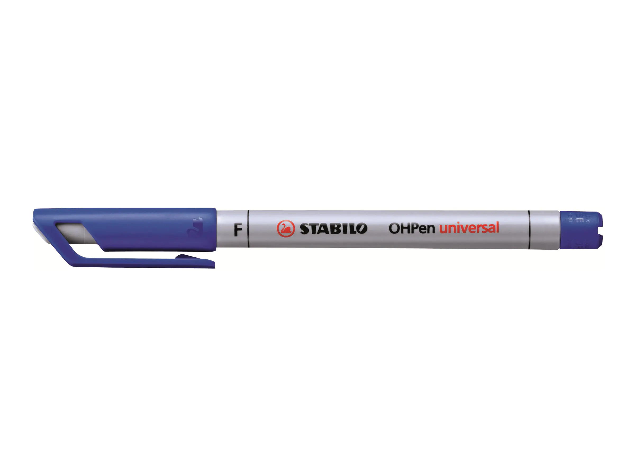 STABILO OHPen universal - Fineliner - nicht dauerhaft - für Overhead-Projektor-Folien - Schwarz, Rot, Blau, Grün - 0.7 mm - fein (Packung mit 4) 852/4