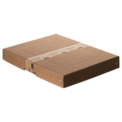 Falken Aufbewahrungsbox PureBox Nature 24 x 4 x 32 cm (B x H x T) DIN A4 Pappe natronbraun