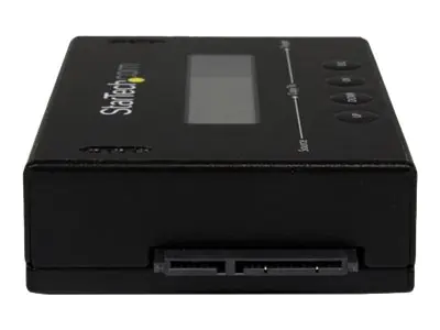 StarTech 2,5 / 3,5 SATA / SSD Festplatten Duplikator / Eraser - Festplatten Kopierstation mit 14 GB/s Duplizier-Geschwindigkeit - Festplattenduplikator - 2 Schächte (SATA-600) - für P/N: SVA12M5NA