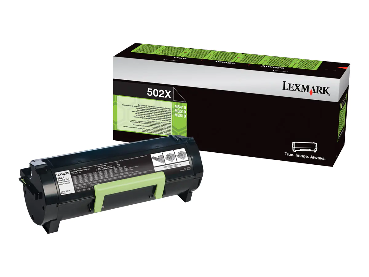 Lexmark 502 - Schwarz - Original - Tonerpatrone LCCP, LRP - für Lexmark MS310, MS410, MS510, MS610 Lexmark 502 - Schwarz - Original - Tonerpatrone LCCP, LRP - für Lexmark MS310, MS410, MS510, MS610