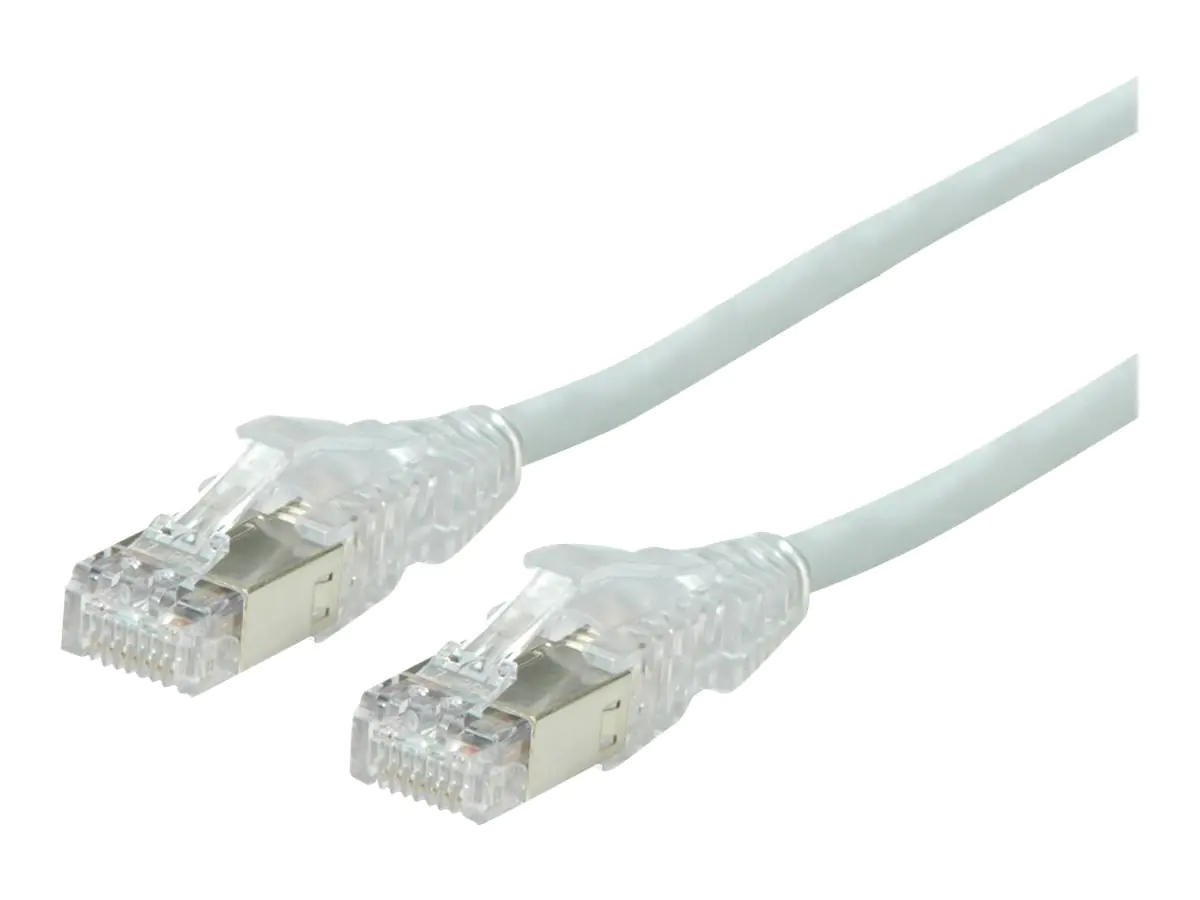 Dätwyler - Patch-Kabel - RJ-45 (M) zu RJ-45 (M) - 50 cm - S/UTP - CAT 5e - ohne Haken, verseilt - Grau