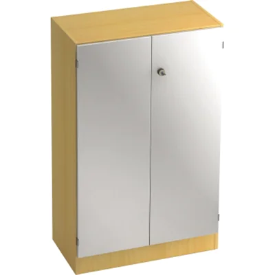 Hammerbacher Flügeltürenschrank V6550/3/S/SG 3OH ahorn/silber Hammerbacher Flügeltürenschrank V6550/3/S/SG 3OH ahorn/silber