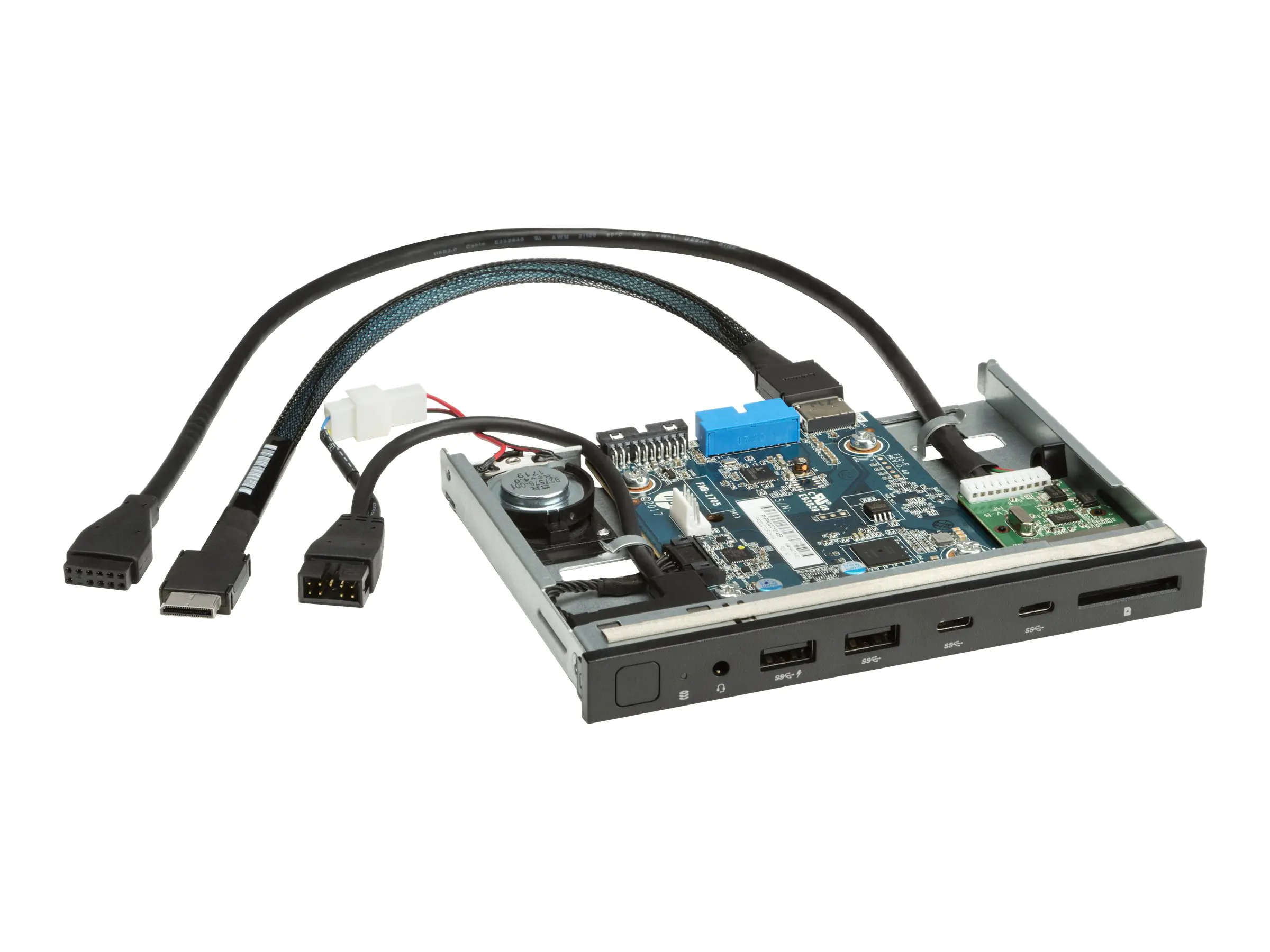 HP Premium Front I/O - System Eingangs-/Ausgangspaneel - USB 3.1 Gen 1 x 2, USB-C 3.1 Gen 2 x 2 - für Workstation Z4 G4, Z6 G4