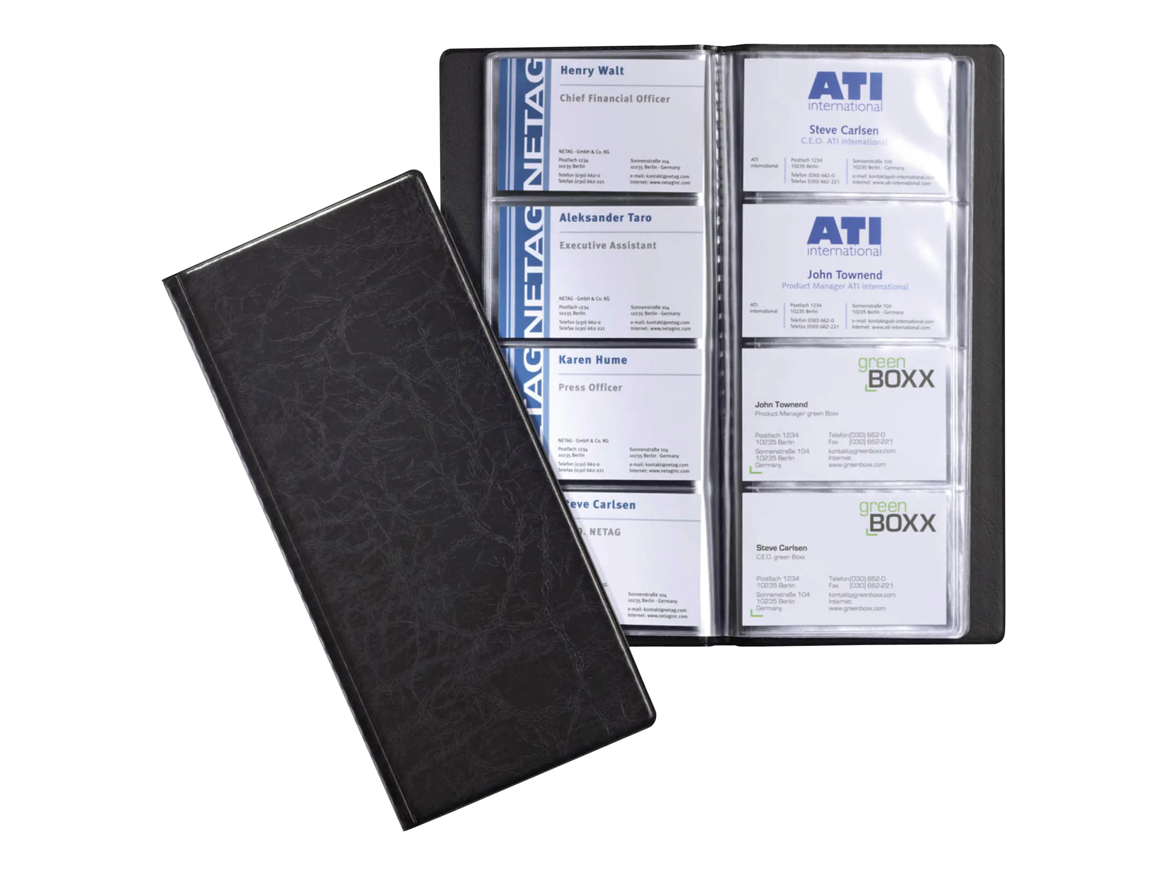 Durable VISIFIX 192 - Visitenkartenbuch - für 240201