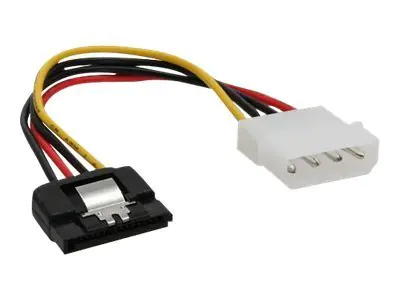 InLine - Netzteil - SATA-Stromstecker (M) zu interne Stromversorgung, 4-polig (M) - 15 cm - eingerastet InLine - Netzteil - SATA-Stromstecker (M) zu interne Stromversorgung, 4-polig (M) - 15 cm - eingerastet